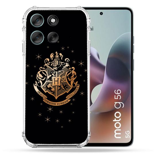 Coque Renforcée Pour Motorola G56 5G Harry Potter Poudlard