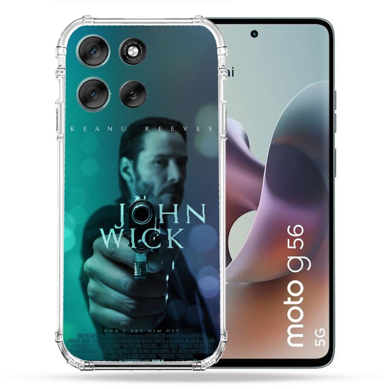 Coque Renforcée Pour Motorola G56 5G John Wick
