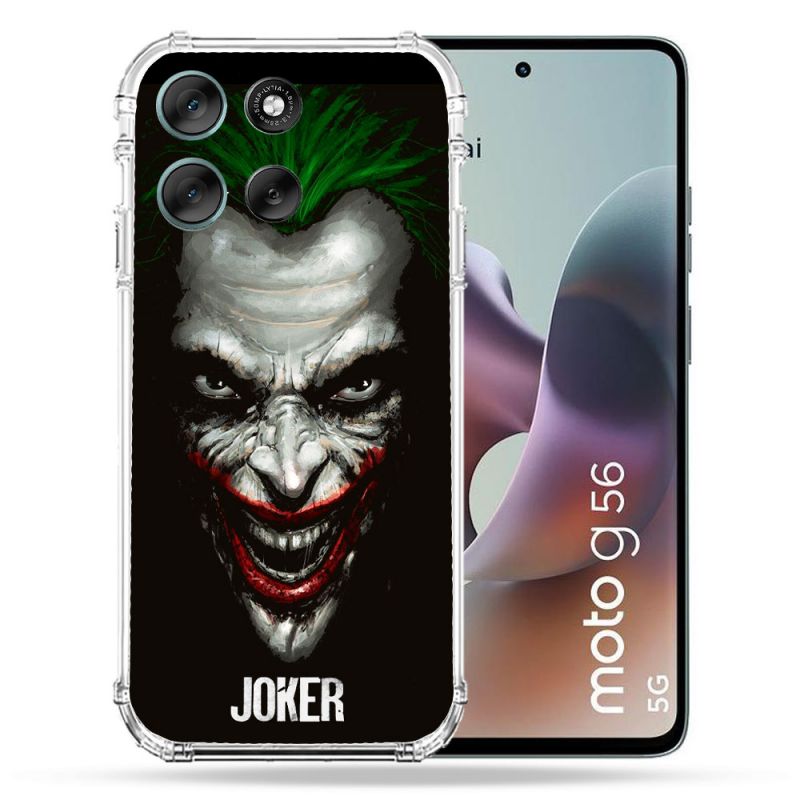 Coque Renforcée Pour Motorola G56 5G Joker Noir