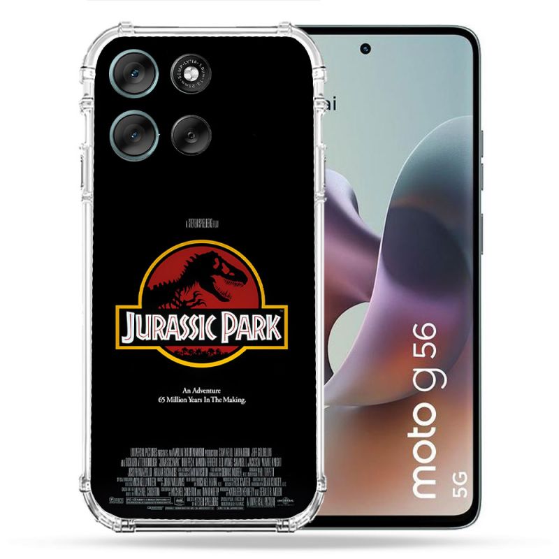 Coque Renforcée Pour Motorola G56 5G Jurassic Park Affiche