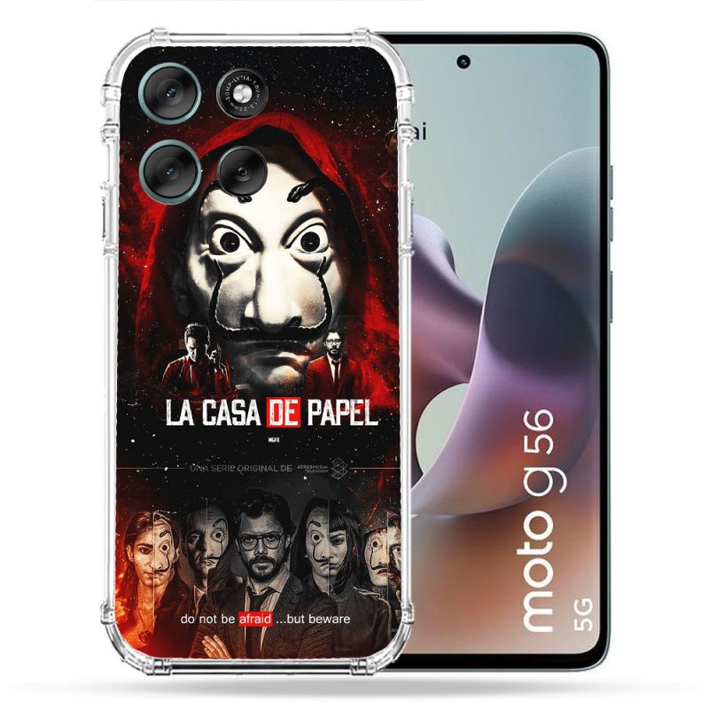 Coque Renforcée Pour Motorola G56 5G La Casa De Papel