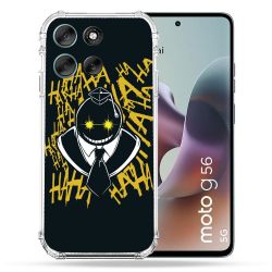 Coque Renforcée Pour Motorola G56 5G Manga Assassination Classroom Kuro Noir