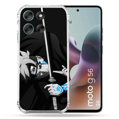 Coque Renforcée Pour Motorola G56 5G Manga Boruto Epée