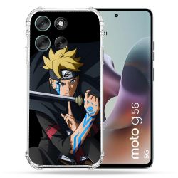 Coque Renforcée Pour Motorola G56 5G Manga Boruto Tatouage
