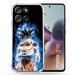 Coque Renforcée Pour Motorola G56 5G Manga Dragon Ball Sangoku Noir