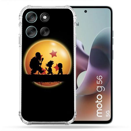Coque Renforcée Pour Motorola G56 5G Manga Dragon Ball Vintage