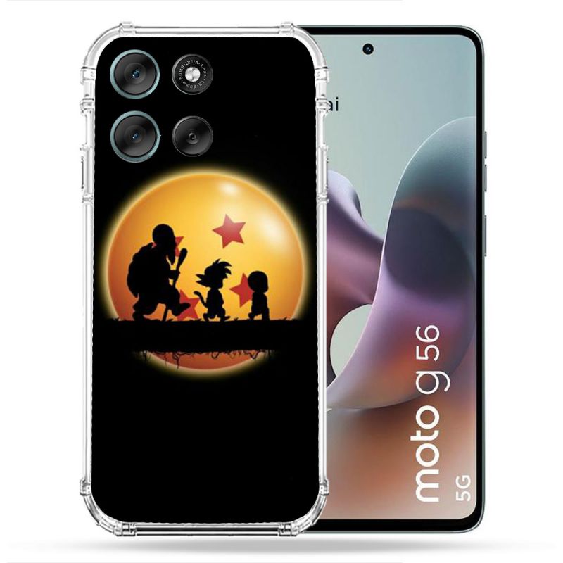 Coque Renforcée Pour Motorola G56 5G Manga Dragon Ball Vintage