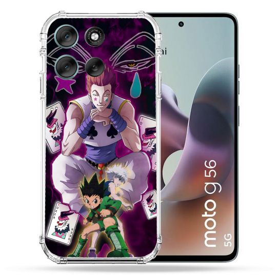 Coque Renforcée Pour Motorola G56 5G Manga Hunter X Hunter Hisoka