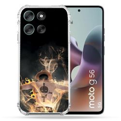 Coque Renforcée Pour Motorola G56 5G Manga One Piece Ace Noir