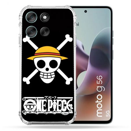 Coque Renforcée Pour Motorola G56 5G Manga One Piece Tete de Mort