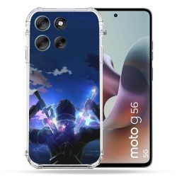 Coque Renforcée Pour Motorola G56 5G Manga SAO sword Art Online Epee