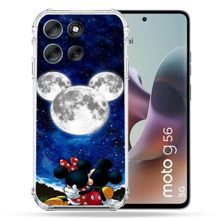 Coque Renforcée Pour Motorola G56 5G Mickey Minnie