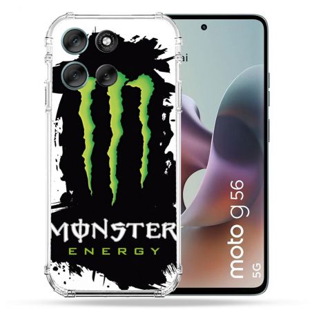 Coque Renforcée Pour Motorola G56 5G Monster Energy Tache
