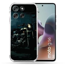 Coque Renforcée Pour Motorola G56 5G Moto Harley Vintage
