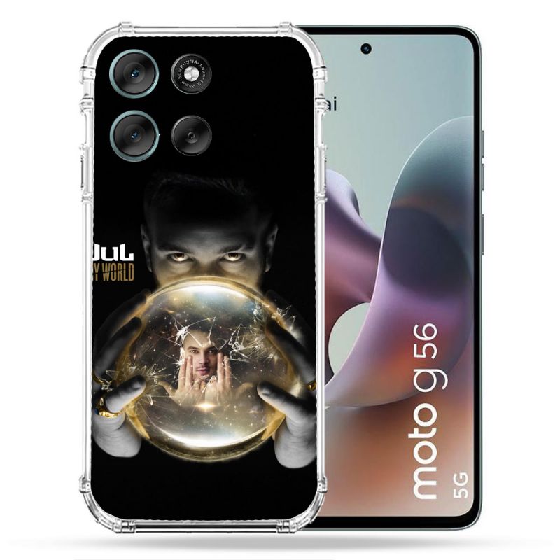 Coque Renforcée Pour Motorola G56 5G Musique Jul Affiche