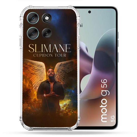 Coque Renforcée Pour Motorola G56 5G Musique Slimane Ange
