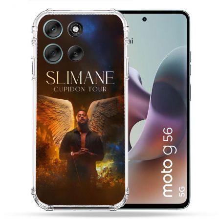 Coque Renforcée Pour Motorola G56 5G Musique Slimane Ange