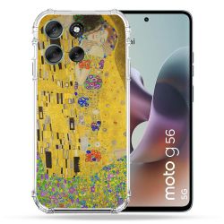 Coque Renforcée Pour Motorola G56 5G Peinture Le Baiser