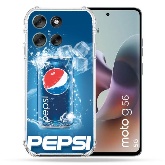 Coque Renforcée Pour Motorola G56 5G Pepsi