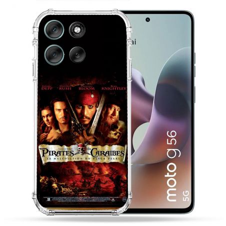 Coque Renforcée Pour Motorola G56 5G Pirate Des Caraibes