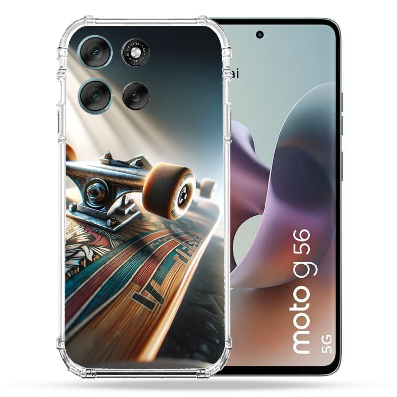Coque Renforcée Pour Motorola G56 5G Planche Skate