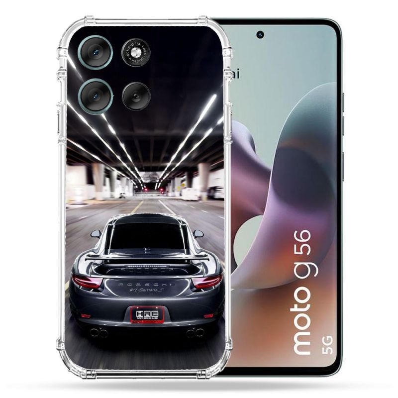 Coque Renforcée Pour Motorola G56 5G Porsche 911