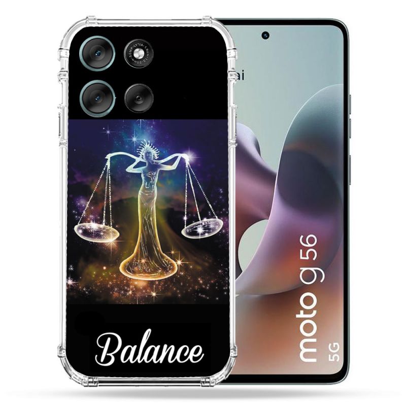 Coque Renforcée Pour Motorola G56 5G Signe Zodiaque 2 Balance