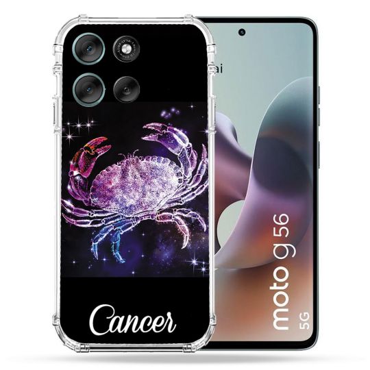 Coque Renforcée Pour Motorola G56 5G Signe Zodiaque 2 Cancer