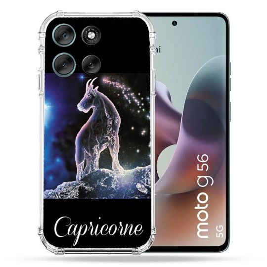 Coque Renforcée Pour Motorola G56 5G Signe Zodiaque 2 Capricorne