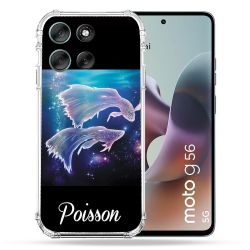 Coque Renforcée Pour Motorola G56 5G Signe Zodiaque 2 Poisson