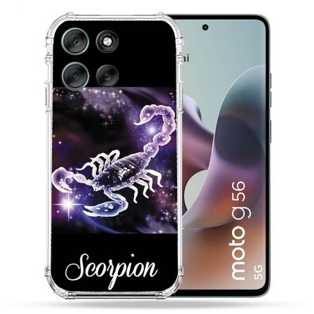 Coque Renforcée Pour Motorola G56 5G Signe Zodiaque 2 Scorpion