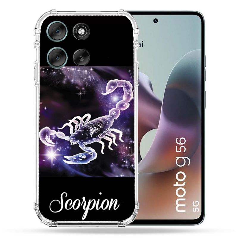 Coque Renforcée Pour Motorola G56 5G Signe Zodiaque 2 Scorpion