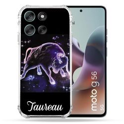 Coque Renforcée Pour Motorola G56 5G Signe Zodiaque 2 Taureau