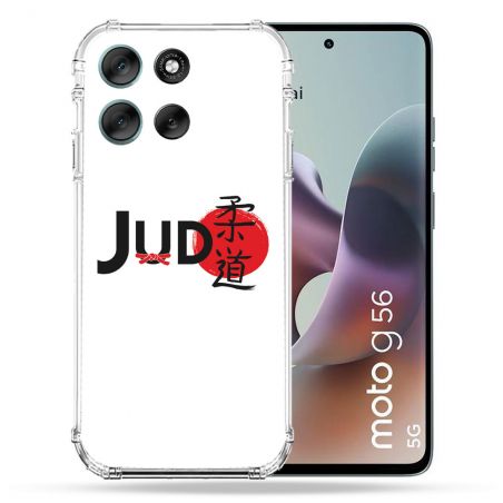 Coque Renforcée Pour Motorola G56 5G Sport Judo Logo