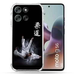 Coque Renforcée Pour Motorola G56 5G Sport Judo Noir