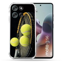 Coque Renforcée Pour Motorola G56 5G Sport Tennis Balls