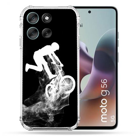 Coque Renforcée Pour Motorola G56 5G Sport VTT Noir