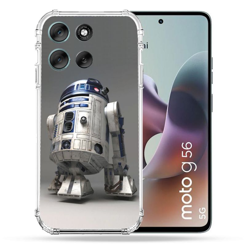 Coque Renforcée Pour Motorola G56 5G Star Wars - R2D2