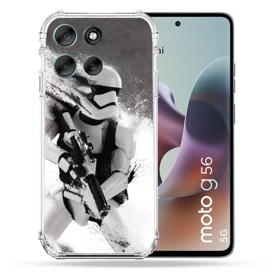 Coque Renforcée Pour Motorola G56 5G Star Wars - Trooper
