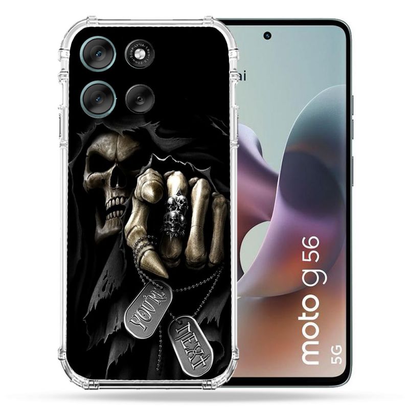 Coque Renforcée Pour Motorola G56 5G Tete de Mort Your Next