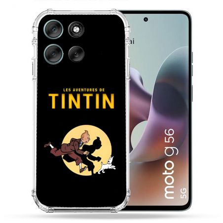 Coque Renforcée Pour Motorola G56 5G Tintin Classique