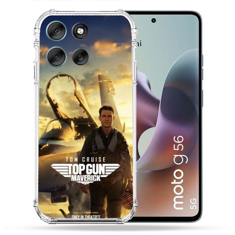 Coque Renforcée Pour Motorola G56 5G Top Gun