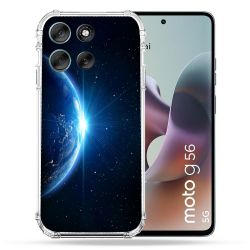 Coque Renforcée Pour Motorola G56 5G Univers Planete Terre