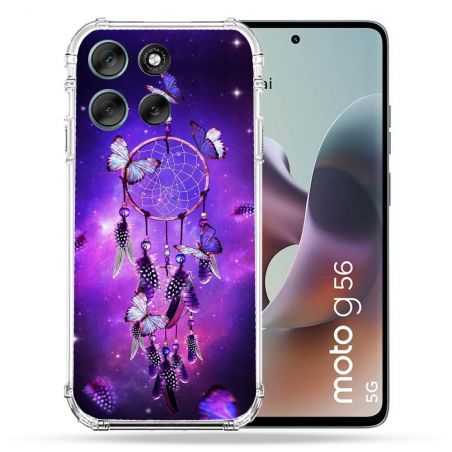 Coque Renforcée Pour Motorola G56 5G Zen Attrape Reve Papillon