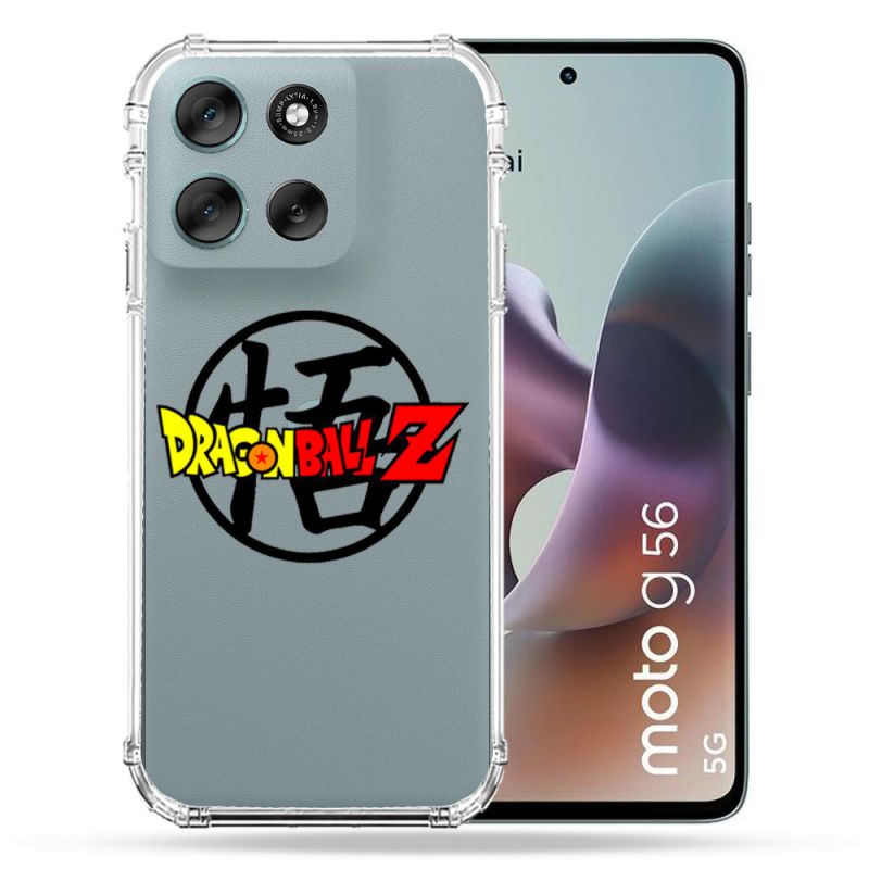 Coque Renforcée Transparente Pour Motorola G56 5G Dragon Ball Logo