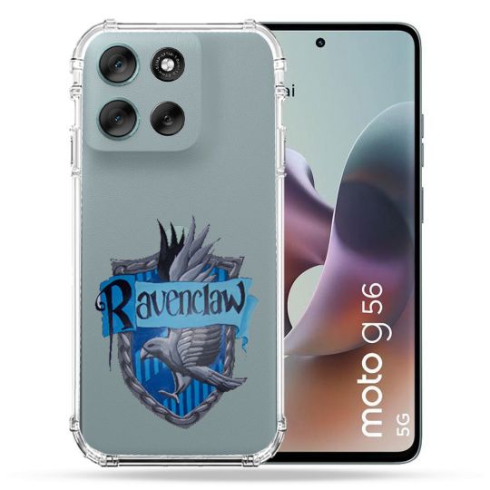 Coque Renforcée Transparente Pour Motorola G56 5G Harry Potter Ravenclaw