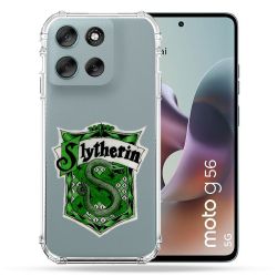 Coque Renforcée Transparente Pour Motorola G56 5G Harry Potter Slytherin