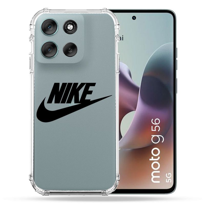 Coque Renforcée Transparente Pour Motorola G56 5G Nike