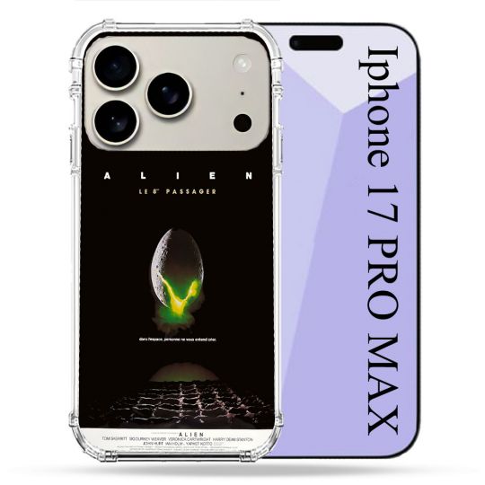 Coque Renforcée Magsafe Pour Iphone 17 Pro Max Alien Affiche