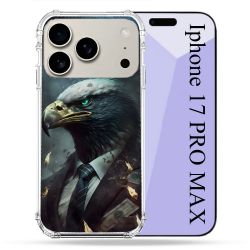 Coque Renforcée Magsafe Pour Iphone 17 Pro Max Animal Aigle Business